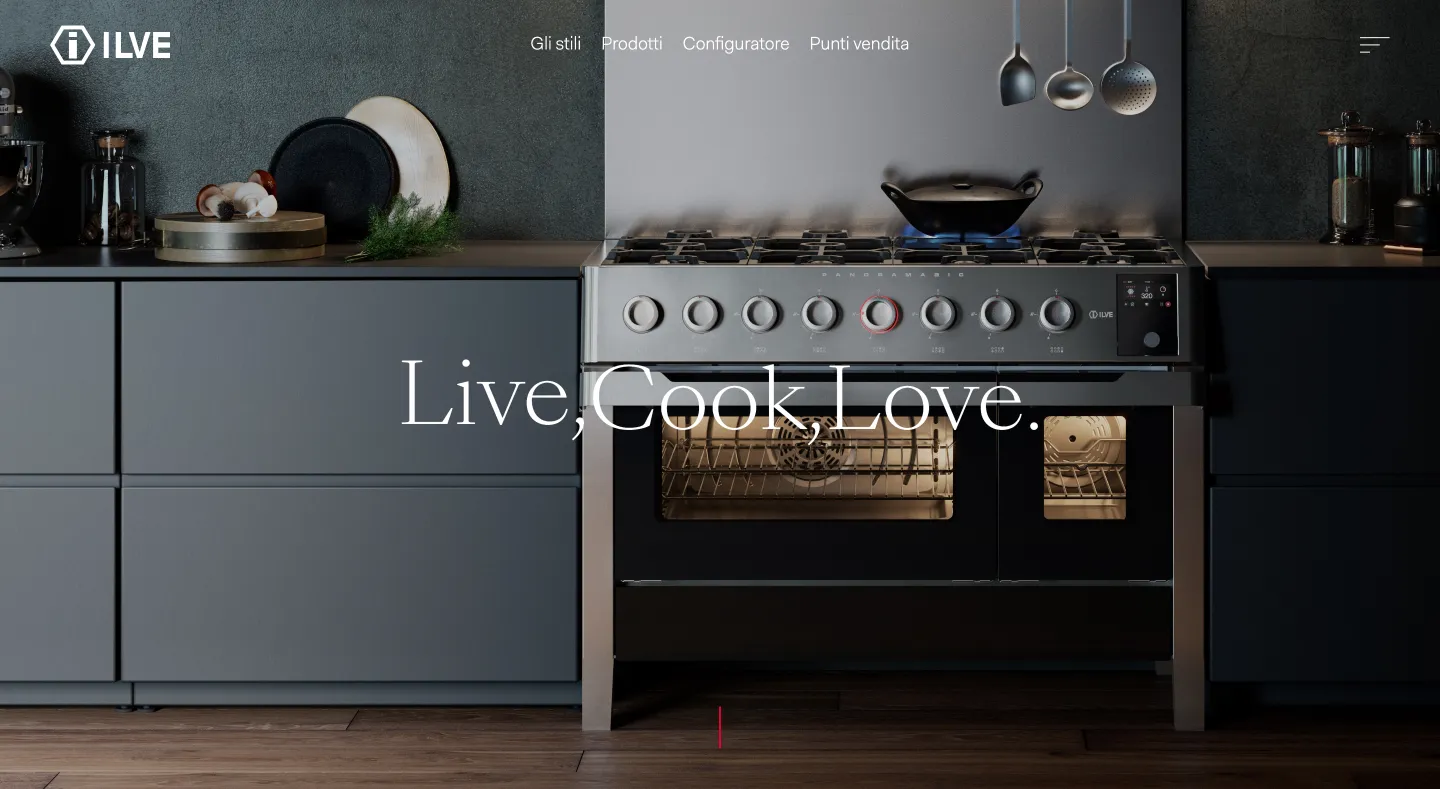 Project preview image Ilve Cucine